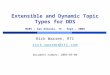 Extensible and Dynamic Topic Types For DDS (out of date)