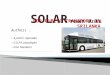 Solar power buses