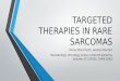 Targeted therapies in rare sarcomas