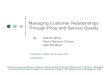 Managing Customer Relationships Through Price & Service Quality   Customer Choice Models - Adriende Chaisemartin