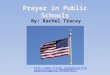 Prayer In Public Schools