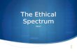 Ethical systems, presentation