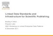 Linked Data Standards and Infrastructure for Scientific Publishing (W3C LEDP 2011 Workshop)