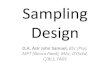 4.sampling design