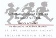 Shantabai ladkat english medium school yearly activities
