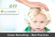 Green Recruiting - Best Practices