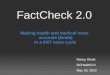 FactCheck 2.0: Making Health News (Kinda) Accurate in a 24/7 News Cycle