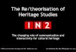 The changing role of communication and interactivity for cultural heritage