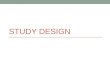 Study design 6.2.1 4