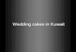 Bolos de casamento no  Kuwait