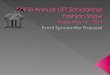 LIFT Scholarship Fashion Show Sponsorship Proposal