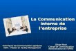 2013.03.07   cours #3 - la communication interne