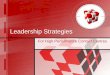 Leadership Strategies for High Performance Contact Centres