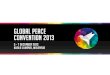 Photo report: Global Peace Convention 2013