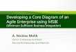 Open Group Presentation on MSBI method of creating Enterprise Architecture Core Diagrams