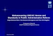 Mainstreaming UNCAC norms and standards in public administration reform