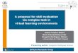 A proposal for skill evaluation via complex tasks in virtual learning environments