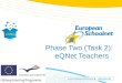 eQNet - Teacher activities phase2 task2