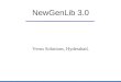 NewGenLib 3.0 Presentation