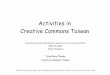 Activities in Creative Commons Taiwan