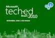 SharePoint 2010 Architecture - TechEd Brasil 2010