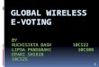 Global wireless  e voting