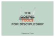 The Gospel Tools for Discipleship