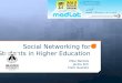 Social Media in Teacher Education