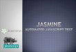 Jasmine   automated java script unit testing