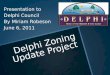 Delphi zoning update project council