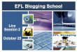 EFL Blogging School live session 2