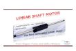 Nippon Pulse  linear shaft motor product presentation 2011 in english and german