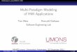 Multi-Paradigm Modeling of HMI Applications