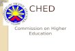 CHED nad TESDA Projects and Programs