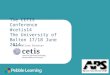 Cetis conference 2014 introduction