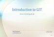 simple Introduction to git