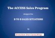 Access Sales Program   Institutional Sales