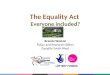 Equality act rural areas