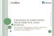 Farsight Employee Self-Service (ESS) Portal Updates
