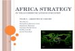 Telecommunication expansion strategy for Africa