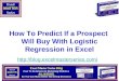 Predict if-a-prospect-will-buy-with-logistic-regression-in-excel