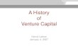A History of Venture Capital - Lebret