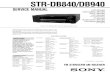 Sony STR-DB940 Service Manual
