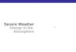 Weather Unit: Energy in the Atmosphere PowerPoint