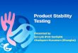 3.5 Product Stability Testing
