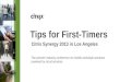 Top Tips for Citrix Synergy First Timers