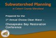 Subwatershed Planning TMDLs