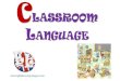 Classroom language (balloons)