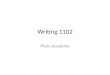 Writing 1102