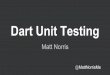 Dart Unit Testing